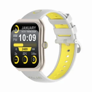 Colmi P86 BT Calling Smartwatch – Gold