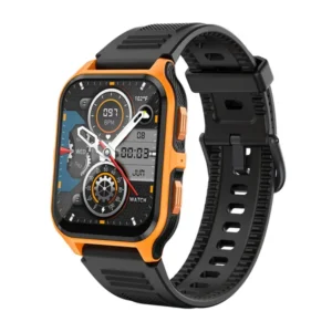 Smartwatch COLMiP73 orange and black left picture